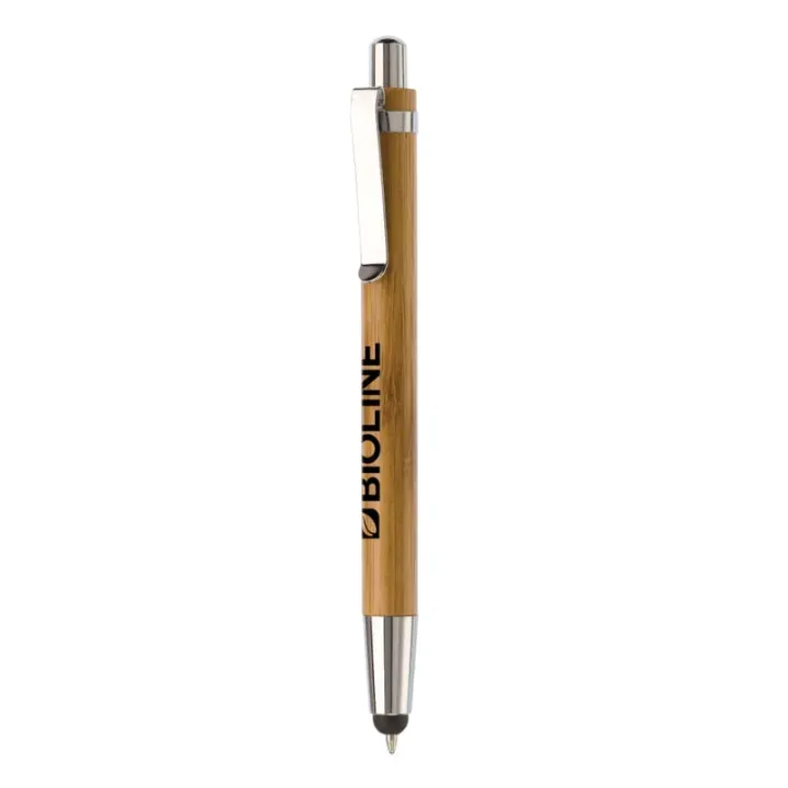 Ball pen Antartica stylus bamboo - LT87287 (gadzety reklamowe)